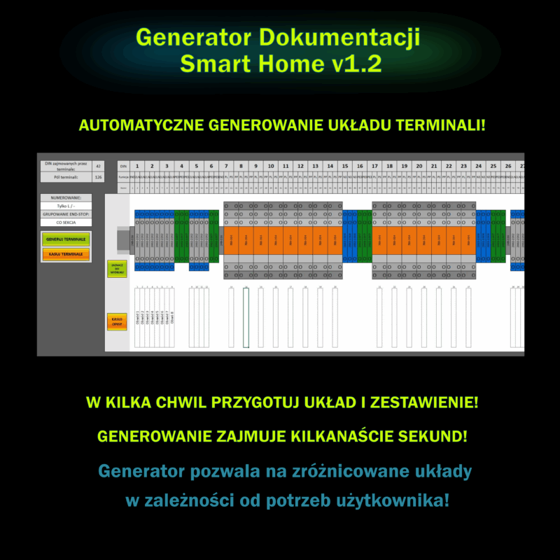 GDSH v1.2  -  Generator Dokumentacji Smart Home (dla Grenton) - Licencja